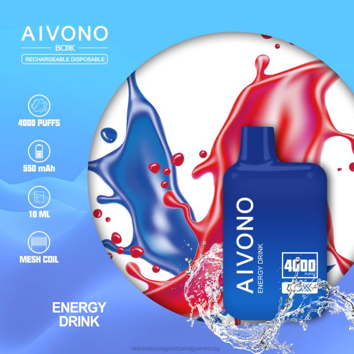 Aivono AIM BOXX 4000 energiaital 6F06225 - Elektromos Cigaretta Repülő