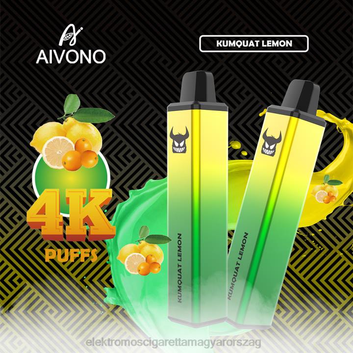 Aivono AIM FREAK 4000 kumquat citrom 6F06256 - Elektromos Cigaretta Árak