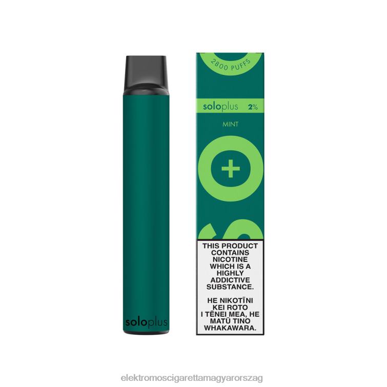 Solo Plus eldobható vape menta V6RNL33 - Elektromos Cigaretta Liquid