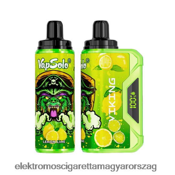 Vapsolo VIKING eldobható vape citrom lime Z24660134 - Vape Nagykereskedés